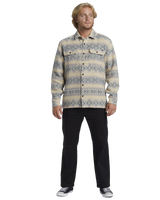 The Billabong Mens Offshore Shirt in Taupe