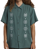 The Billabong Mens Frequency Shirt in Marine Green