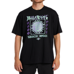 The Billabong Mens Cosmic Sun T-Shirt in Black