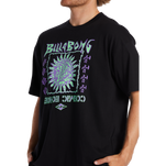 The Billabong Mens Cosmic Sun T-Shirt in Black