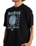 The Billabong Mens Cosmic Sun T-Shirt in Black