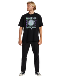 The Billabong Mens Cosmic Sun T-Shirt in Black