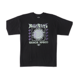 The Billabong Mens Cosmic Sun T-Shirt in Black