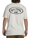 The Billabong Mens Crossboards T-Shirt in Off White