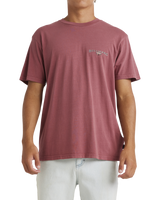 The Billabong Mens Crossboards T-Shirt in Rose Dust