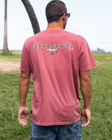 The Billabong Mens Crossboards T-Shirt in Rose Dust