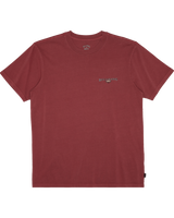 The Billabong Mens Crossboards T-Shirt in Rose Dust