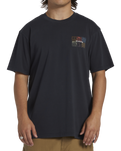 The Billabong Mens Reflections T-Shirt in Black