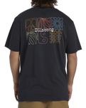 The Billabong Mens Reflections T-Shirt in Black