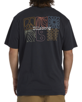 The Billabong Mens Reflections T-Shirt in Black