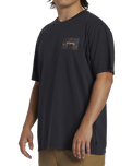 The Billabong Mens Reflections T-Shirt in Black