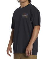 The Billabong Mens Reflections T-Shirt in Black