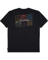 The Billabong Mens Reflections T-Shirt in Black