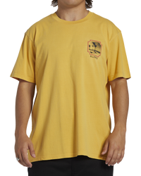 The Billabong Mens Reflections T-Shirt in Citrus