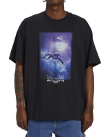 The Billabong Mens Dolphin Love T-Shirt in Black