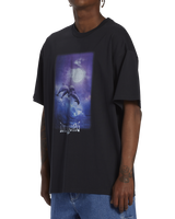 The Billabong Mens Dolphin Love T-Shirt in Black