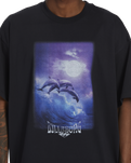 The Billabong Mens Dolphin Love T-Shirt in Black