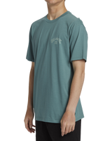 The Billabong Mens Arch Fill T-Shirt in Marine Green