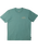 The Billabong Mens Arch Fill T-Shirt in Marine Green