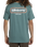 The Billabong Mens Walled T-Shirt in Marine Green