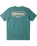 The Billabong Mens Walled T-Shirt in Marine Green