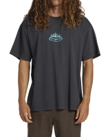 The Billabong Mens Firey OG T-Shirt in Washed Black