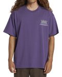 The Billabong Mens Worldwide OG T-Shirt in Deep Plum