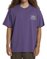 The Billabong Mens Worldwide OG T-Shirt in Deep Plum