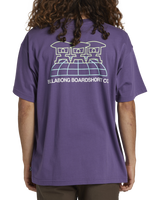 The Billabong Mens Worldwide OG T-Shirt in Deep Plum