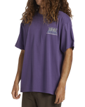 The Billabong Mens Worldwide OG T-Shirt in Deep Plum