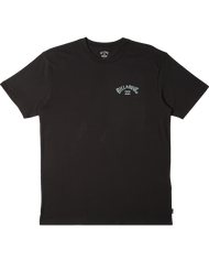 The Billabong Mens Arch Fill T-Shirt in Washed Black