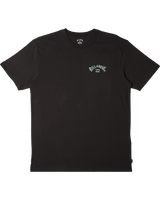 The Billabong Mens Arch Fill T-Shirt in Washed Black