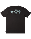 The Billabong Mens Arch Fill T-Shirt in Washed Black