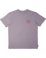 The Billabong Mens Crayon Wave T-Shirt in Purple Ash