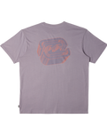 The Billabong Mens Crayon Wave T-Shirt in Purple Ash