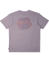 The Billabong Mens Crayon Wave T-Shirt in Purple Ash