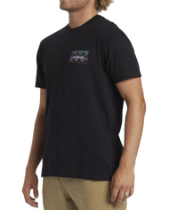 The Billabong Mens Segment T-Shirt in Black