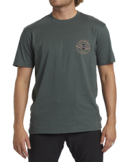 The Billabong Mens Rotor Diamond T-Shirt in Slate Green