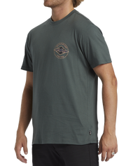 The Billabong Mens Rotor Diamond T-Shirt in Slate Green