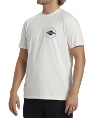 The Billabong Mens Rotor Diamond T-Shirt in Off White