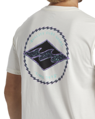 The Billabong Mens Rotor Diamond T-Shirt in Off White