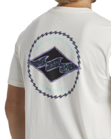 The Billabong Mens Rotor Diamond T-Shirt in Off White