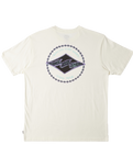 The Billabong Mens Rotor Diamond T-Shirt in Off White