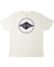 The Billabong Mens Rotor Diamond T-Shirt in Off White