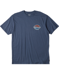 The Billabong Mens Walled T-Shirt in Slate Blue