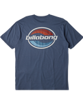 The Billabong Mens Walled T-Shirt in Slate Blue