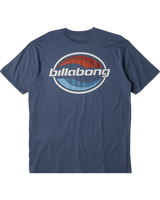 The Billabong Mens Walled T-Shirt in Slate Blue