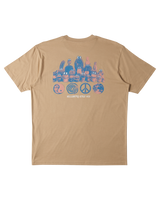 The Billabong Mens Earth Friends T-Shirt in Hazel