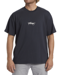 The Billabong Mens Identity T-Shirt in Washed Black