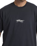 The Billabong Mens Identity T-Shirt in Washed Black